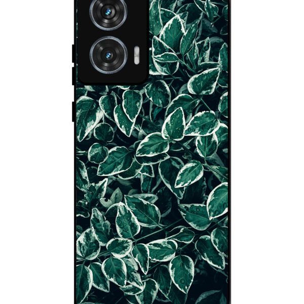 Motorola Moto G85 | 2D Metal | Green Oasis Leafs | LC298
