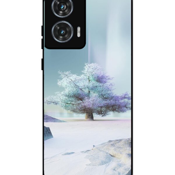 Motorola Moto G85 | 2D Metal | Tree on lceland | LC298
