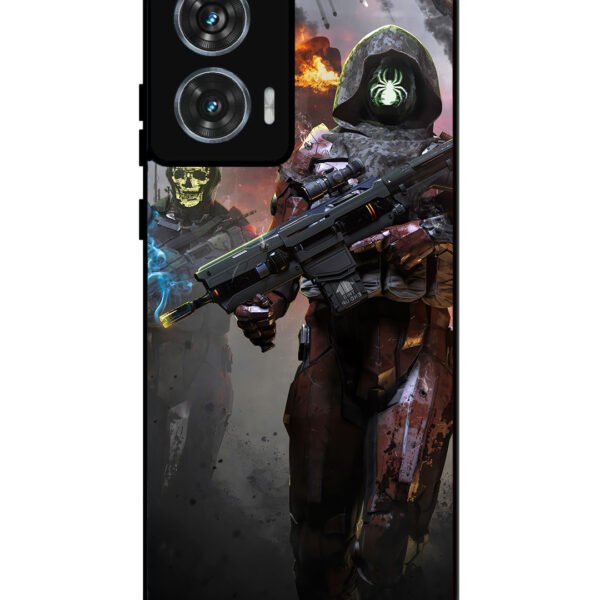 Motorola Moto G85 | 2D Metal | Sci-Fi Soldiers | LC298