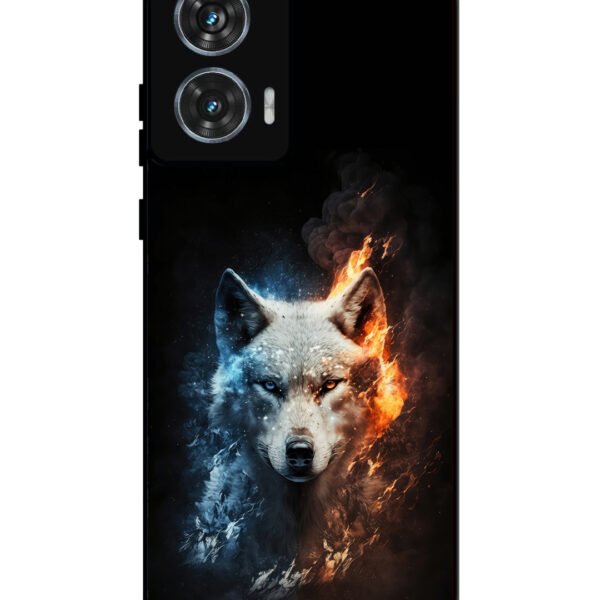 Motorola Moto G85 | 2D Metal | Fire Wolf | LC298