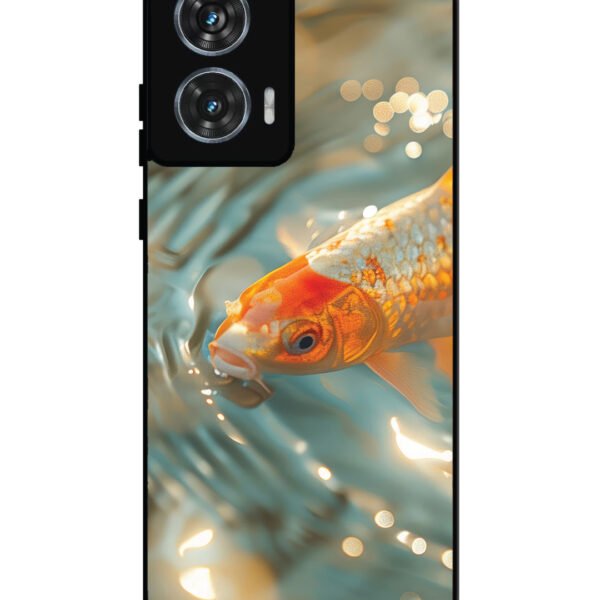 Motorola Moto G85 | 2D Metal | gold-fish-animal | LC298