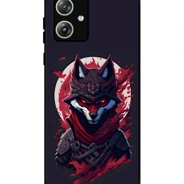 Motorola Moto G54 | 2D Metal | Red Bloody Fox | LC297