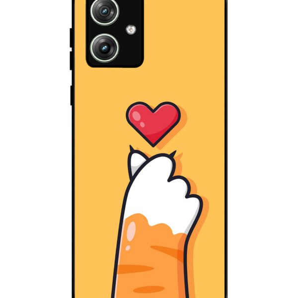 Motorola Moto G54 | 2D Metal | Heart Hand | LC297