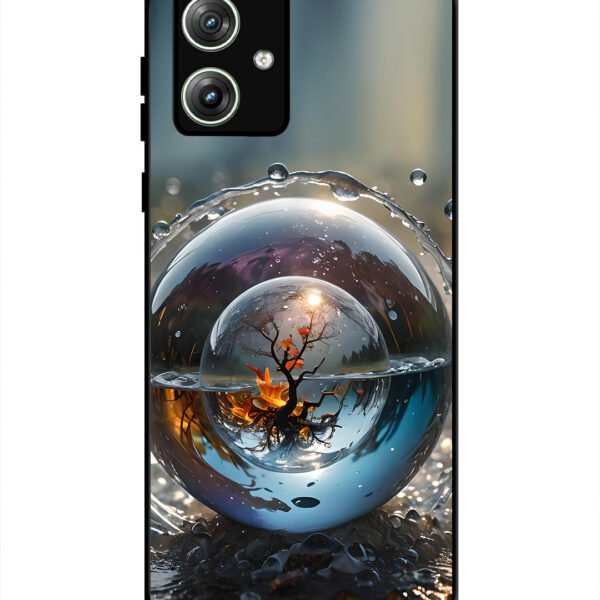 Motorola Moto G54 | 2D Metal | Aquatree In Waterball | LC297