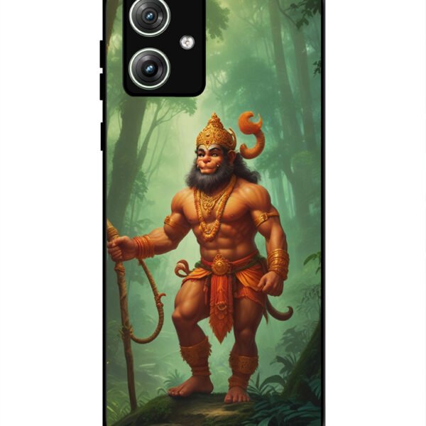 Motorola Moto G54 | 2D Metal | Veer Hanuman | LC297