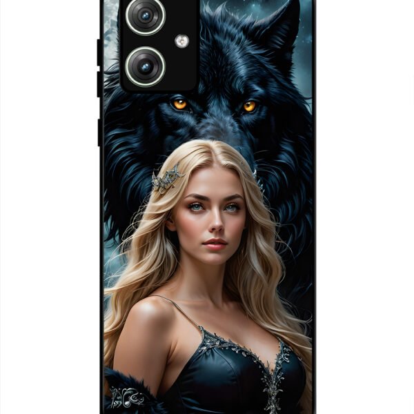 Motorola Moto G64 5G | 2D Metal | Wolf & Girl | LC297