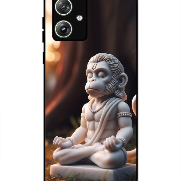 Motorola Moto G54 | 2D Metal | baby Hanuman Statue | LC297