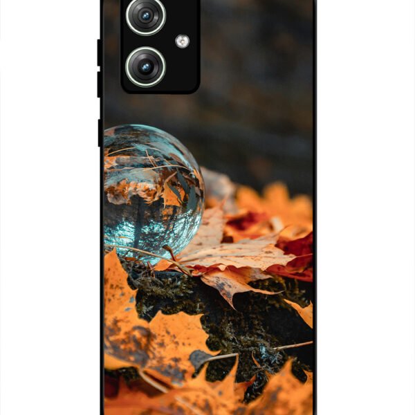 Motorola Moto G54 | 2D Metal | Glass Ball On Gaurden | LC297