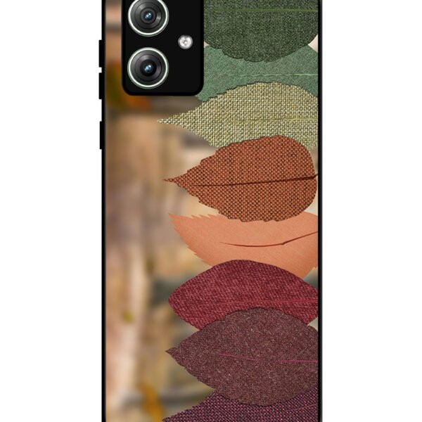 Motorola Moto G54 | 2D Metal | Fabric Leafs | LC297
