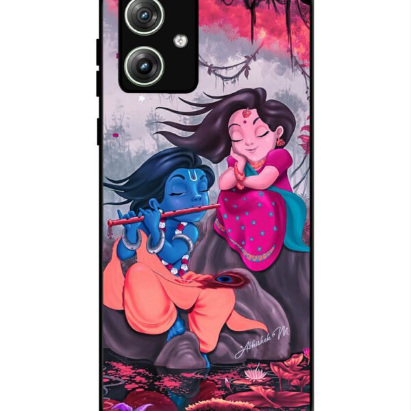 Motorola Moto G64 5G | 2D Metal | Bal Gopal & Radha | LC297