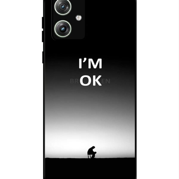 Motorola Moto G64 5G | 2D Metal | I'm Broken A man on Chair Alone | LC297