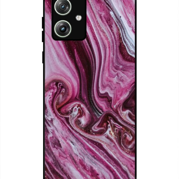Motorola Moto G54 | 2D Metal | Pink Flood Marble | LC297