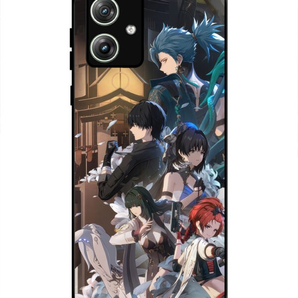 Motorola Moto G54 | 2D Metal | Wuhtering Waves Characters | LC297