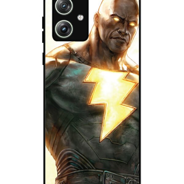 Motorola Moto G54 | 2D Metal | black Adam Close look | LC297