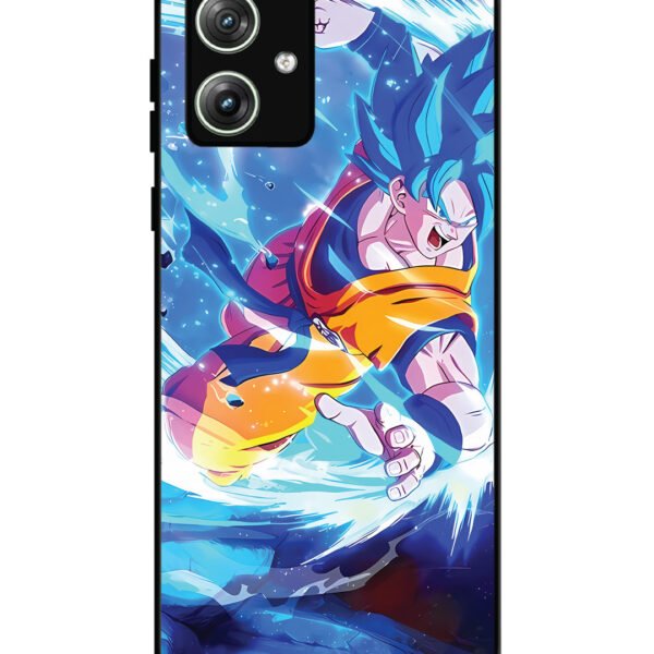 Motorola Moto G54 | 2D Metal | goku-blue-dragon-ball | LC297
