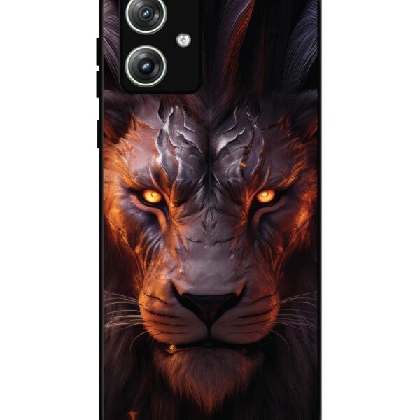 Motorola Moto G54 | 2D Metal | Lion-animal | LC297