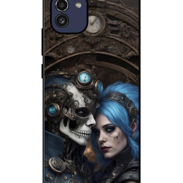 Samsung Galaxy A03 | 2D Metal | Skeleton & Devil Girl | LC120