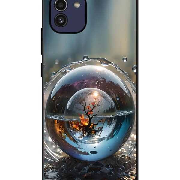 Samsung Galaxy A03 | 2D Metal | Aquatree In Waterball | LC120
