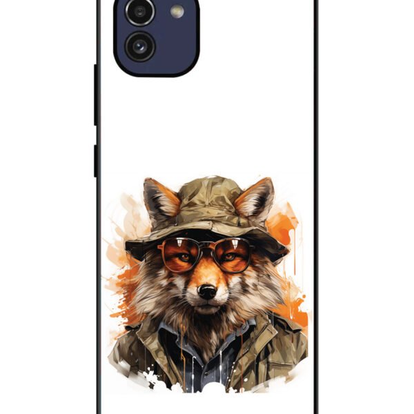 Samsung Galaxy A03 | 2D Metal | Zoology Fox | LC120