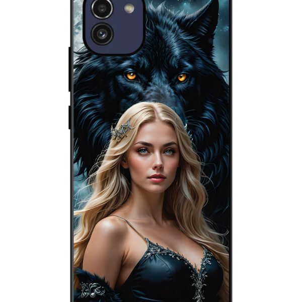 Samsung Galaxy A03 | 2D Metal | Wolf & Girl | LC120