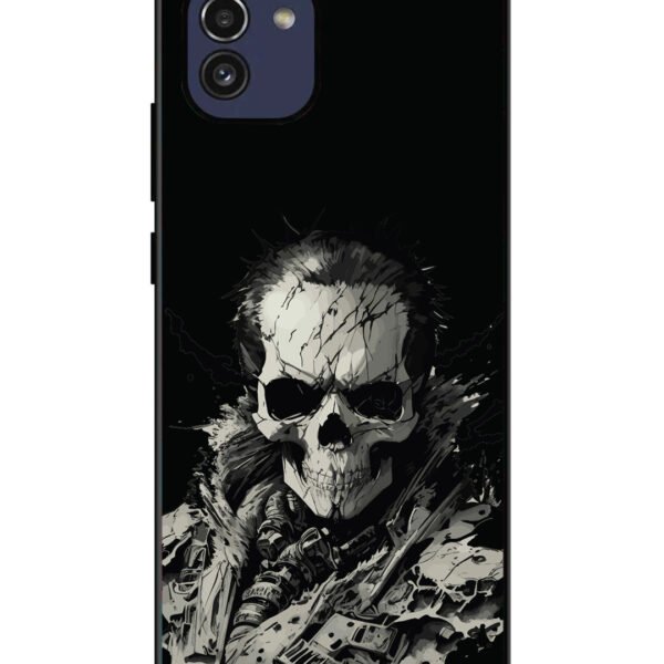 Samsung Galaxy A03 | 2D Metal | Dangeruous Skull | LC120