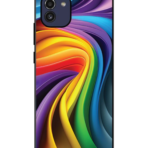 Samsung Galaxy A03 | 2D Metal | Rainbow Whirl | LC120