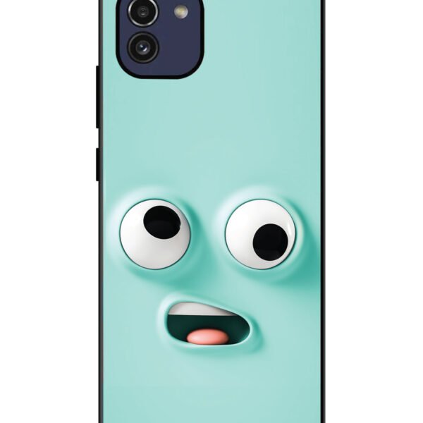 Samsung Galaxy A03 | 2D Metal | Confused Smiley | LC120