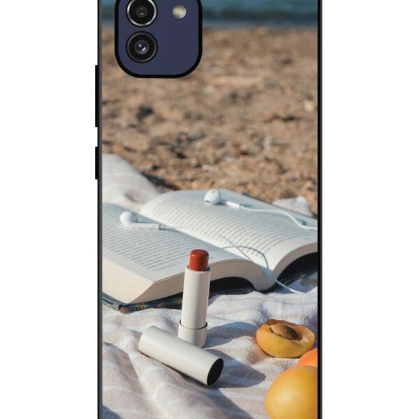 Samsung Galaxy A03 | 2D Metal | Lipstick & Book | LC120