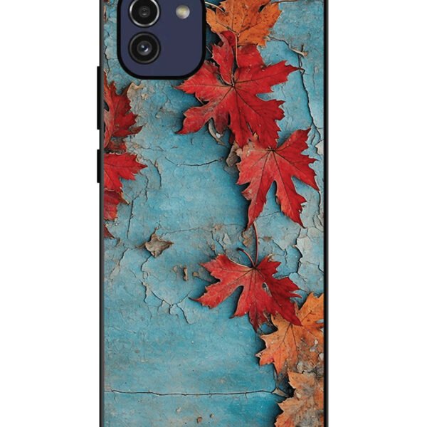 Samsung Galaxy A03 | 2D Metal | Autumn Leafs Marble | LC120