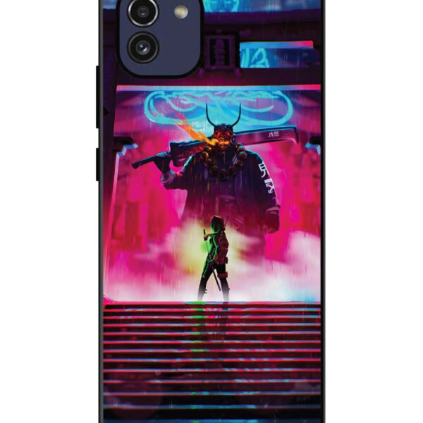 Samsung Galaxy A03 | 2D Metal | Cyberpunk Yokai Monster | LC120