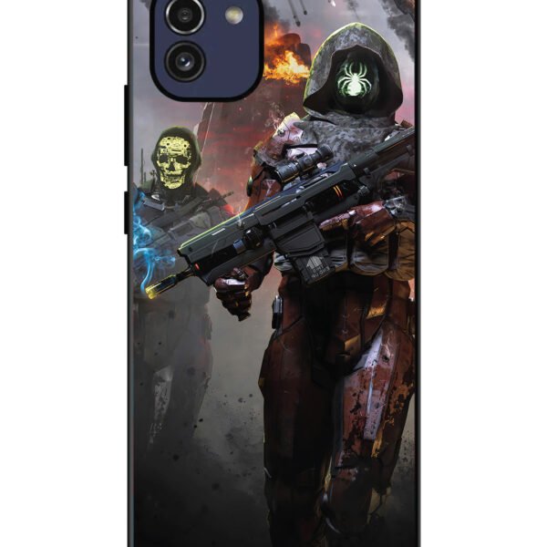 Samsung Galaxy A03 | 2D Metal | Sci-Fi Soldiers | LC120