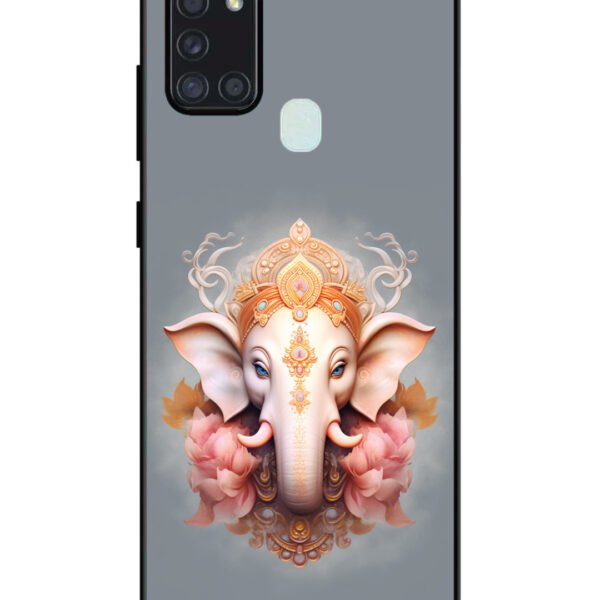 Samsung Galaxy A21S | 2D Metal | Ganesh Ji | LC123