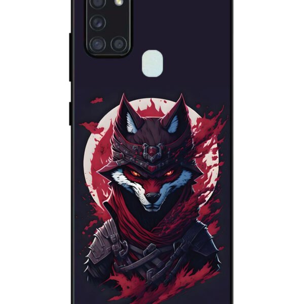 Samsung Galaxy A21S | 2D Metal | Red Bloody Fox | LC123
