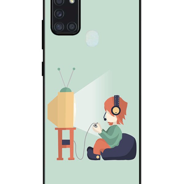 Samsung Galaxy A21S | 2D Metal | Kid Playing Game | LC123