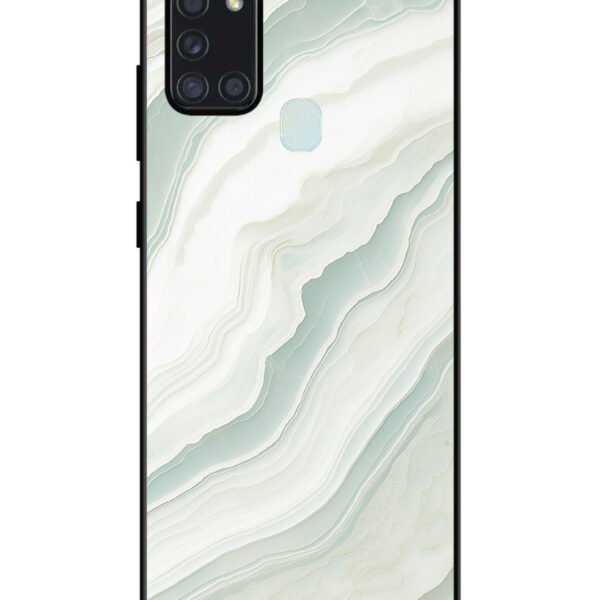 Samsung Galaxy A21S | 2D Metal | Marble Elegance | LC123