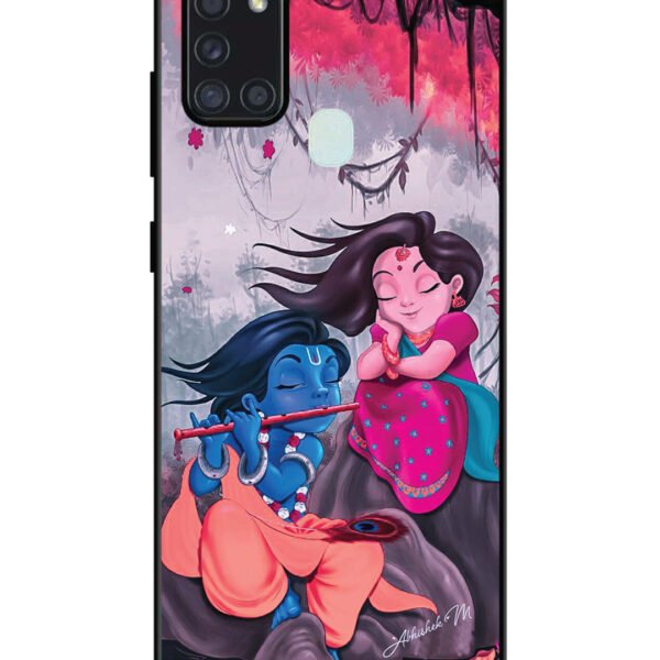 Samsung Galaxy A21S | 2D Metal | Bal Gopal & Radha | LC123