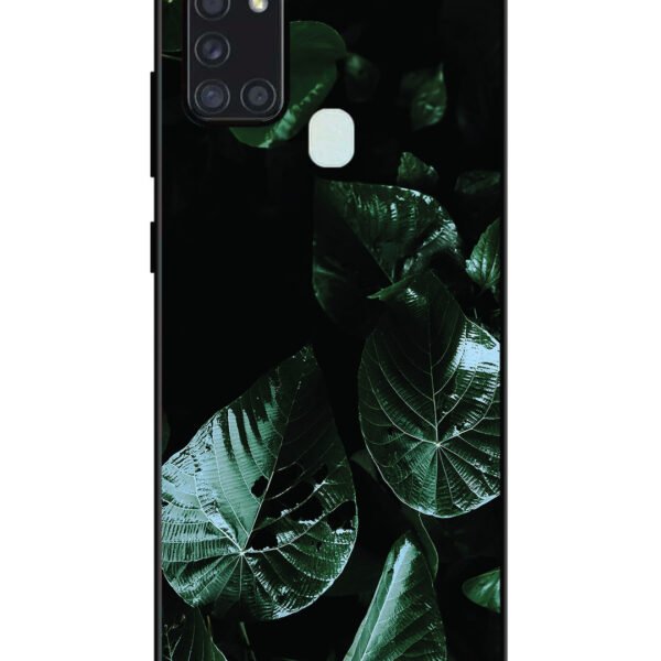 Samsung Galaxy A21S | 2D Metal | Leafs at night | LC123