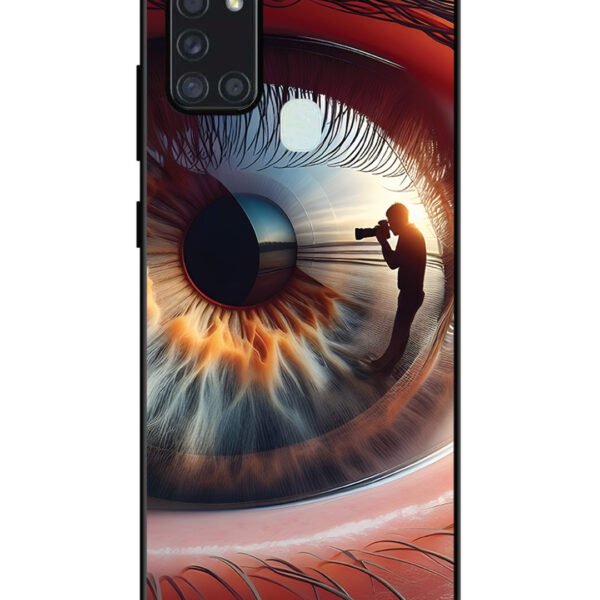 Samsung Galaxy A21S | 2D Metal | Eye Pupil | LC123