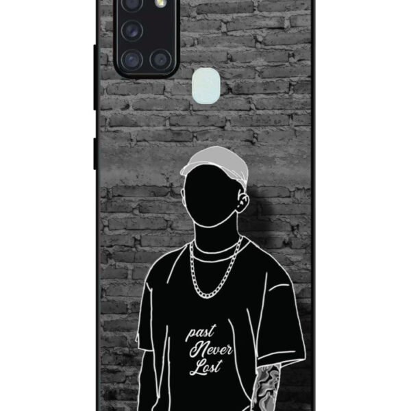 Samsung Galaxy A21S | 2D Metal | Badboy Hearbroken Love Quotes | LC123
