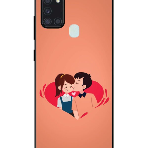 Samsung Galaxy A21S | 2D Metal | Love Birds | LC123