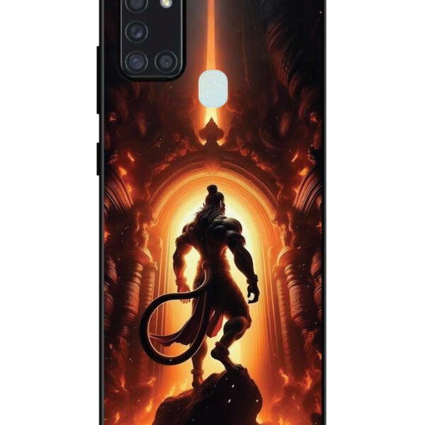 Samsung Galaxy A21S | 2D Metal | Sankat Mochan Hanuman | LC123
