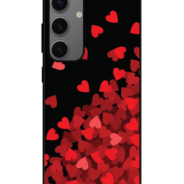 Samsung Galaxy A25 | 2D Metal | Red Hearts | LC124