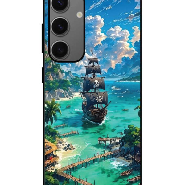 Samsung Galaxy A25 | 2D Metal | Pirate Ship Island | LC124