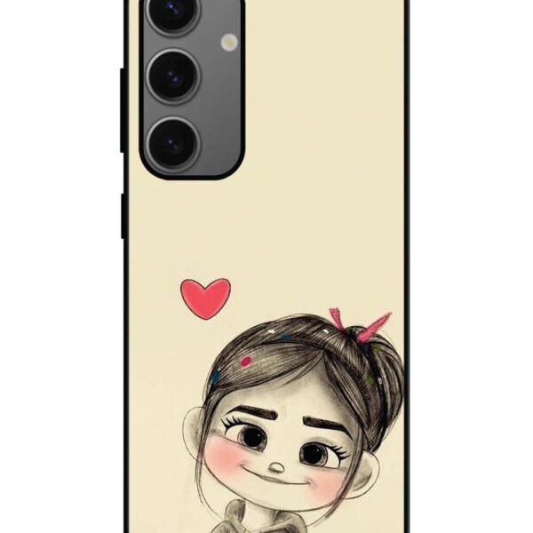 Samsung Galaxy A25 | 2D Metal | Cute Girl Looking at You | LC124