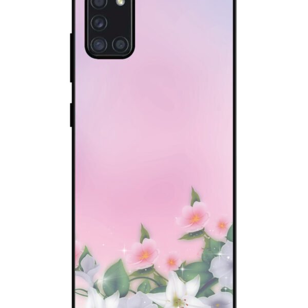 Samsung Galaxy A31 | 2D Metal | Pink Floral Elegance | LC125