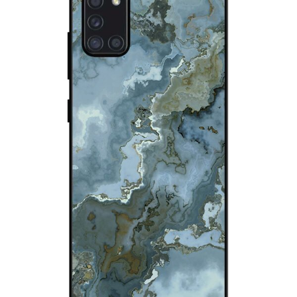 Samsung Galaxy A31 | 2D Metal | Celestial Blue Marble 2nd Pattern | LC125