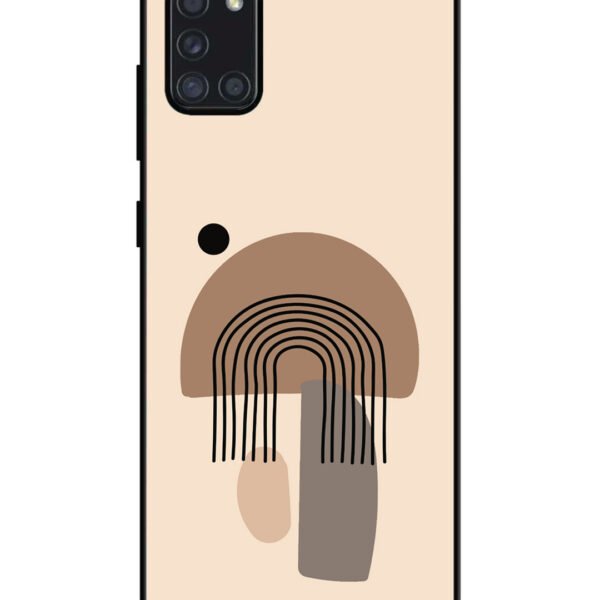 Samsung Galaxy A31 | 2D Metal | Mushroom Illustration | LC125