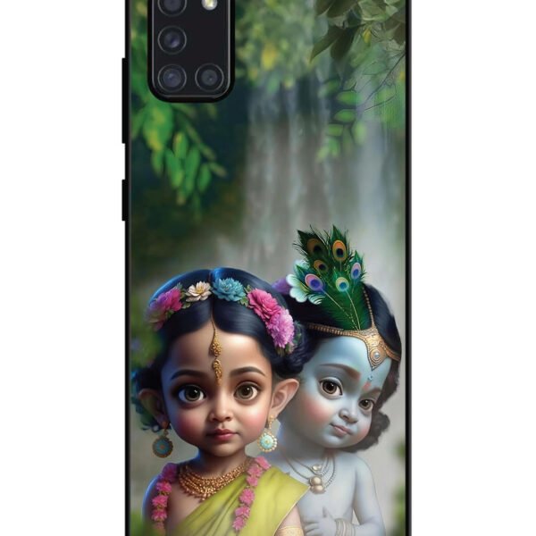 Samsung Galaxy A31 | 2D Metal | Baal Radhe Krishna | LC125