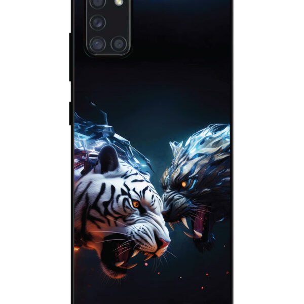 Samsung Galaxy A31 | 2D Metal | Tiger vs Panther | LC125