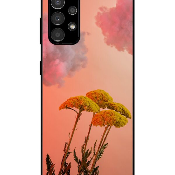 Samsung Galaxy A33 | 2D Metal | Floral Sunset Blossom Sky | LC127